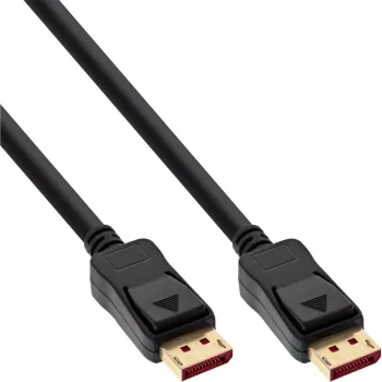 InLine DisplayPort 1.4 laidas, 8K4K, juodas, auksuotas, 5m