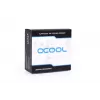 Alphacool 17594 žalvario jungtis juoda 19,7 mm plotis