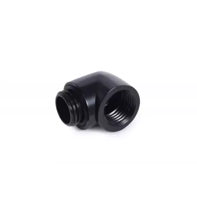 Alphacool 17594 žalvario jungtis juoda 19,7 mm plotis