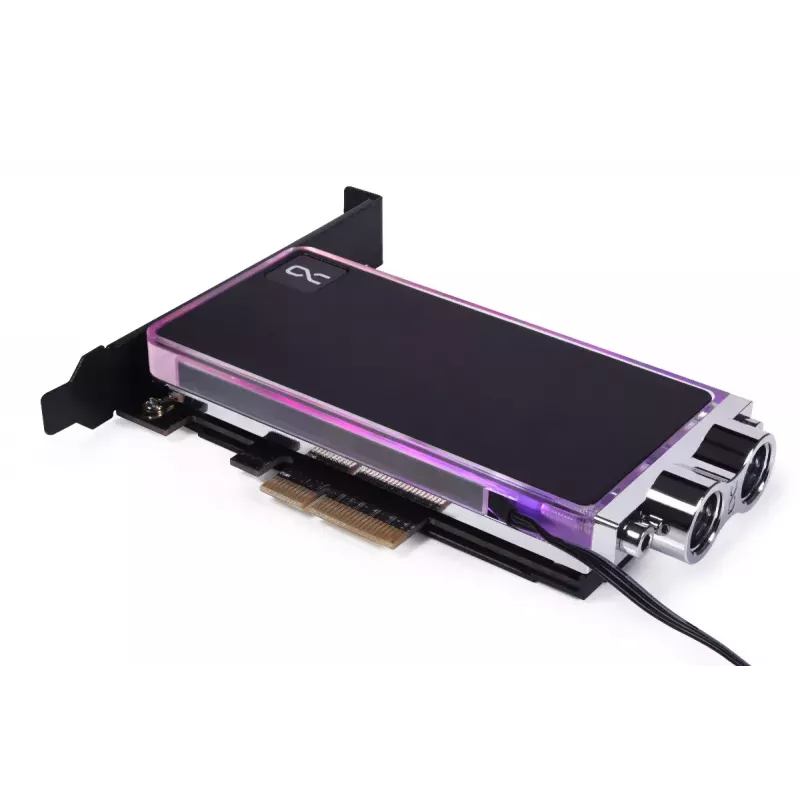 Alphacool Core M.2 NVMe PCIe 5.0 skystinis aušintuvas su galine plokštele