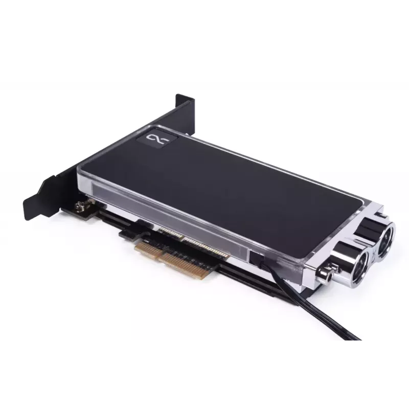 Alphacool Core M.2 NVMe PCIe 5.0 skystinis aušintuvas su galine plokštele