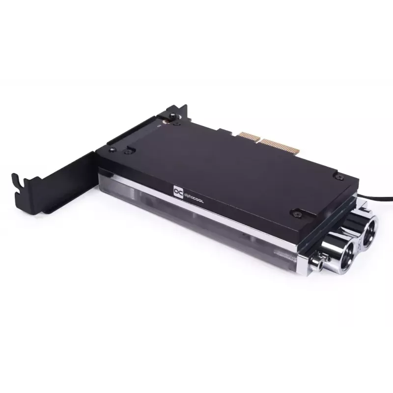 Alphacool Core M.2 NVMe PCIe 5.0 skystinis aušintuvas su galine plokštele