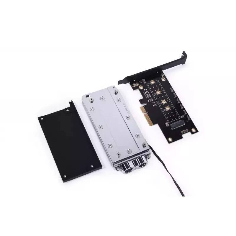 Alphacool Core M.2 NVMe PCIe 5.0 skystinis aušintuvas su galine plokštele