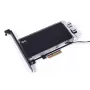 Alphacool Core M.2 NVMe PCIe 5.0 skystinis aušintuvas su galine plokštele