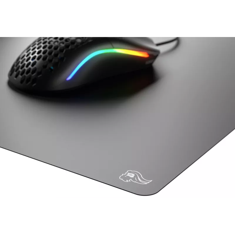 Glorious Gaming Glorious Element Mouse Pad - Air, juodas, vienspalvis, polikarbonatas, neslystanti bazė, žaidimų pelės kilimėlis