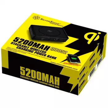 Nešiojama baterija SilverStone QIB052 5200 mAh