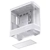 Korpusas Jonsbo D400 Midi Tower ATX grūdintas stiklas - Baltas