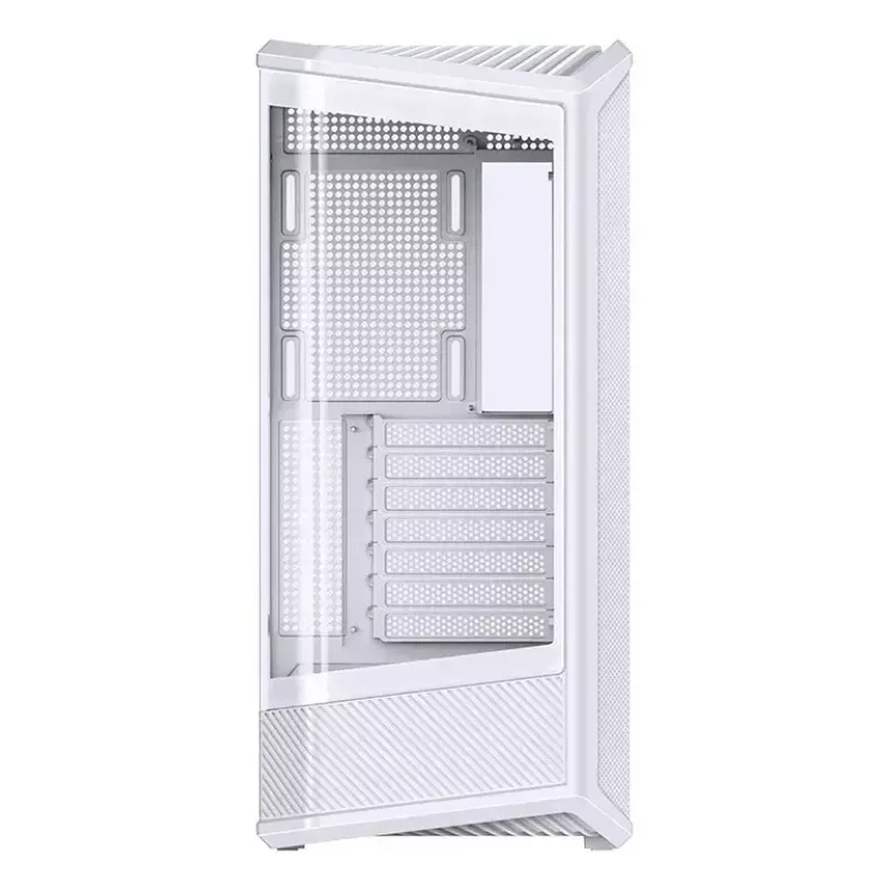 Korpusas Jonsbo D400 Midi Tower ATX grūdintas stiklas - Baltas