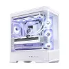 Korpusas Jonsbo D400 Midi Tower ATX grūdintas stiklas - Baltas