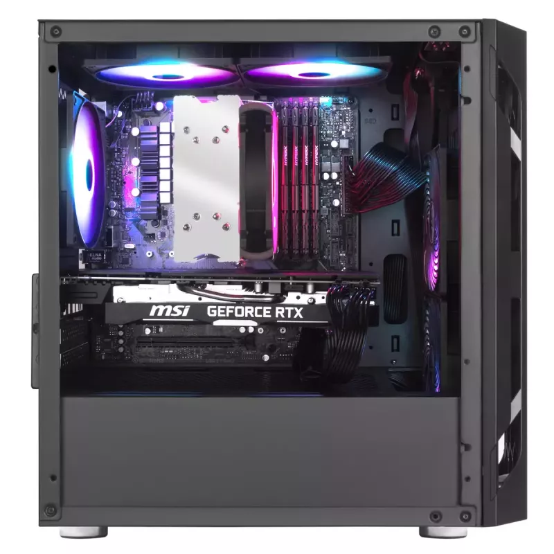 Korpusas Silverstone FARA H1M PRO Micro Tower Juodas