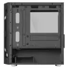 Korpusas Silverstone FARA H1M PRO Micro Tower Juodas