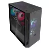 Korpusas Silverstone FARA H1M PRO Micro Tower Juodas