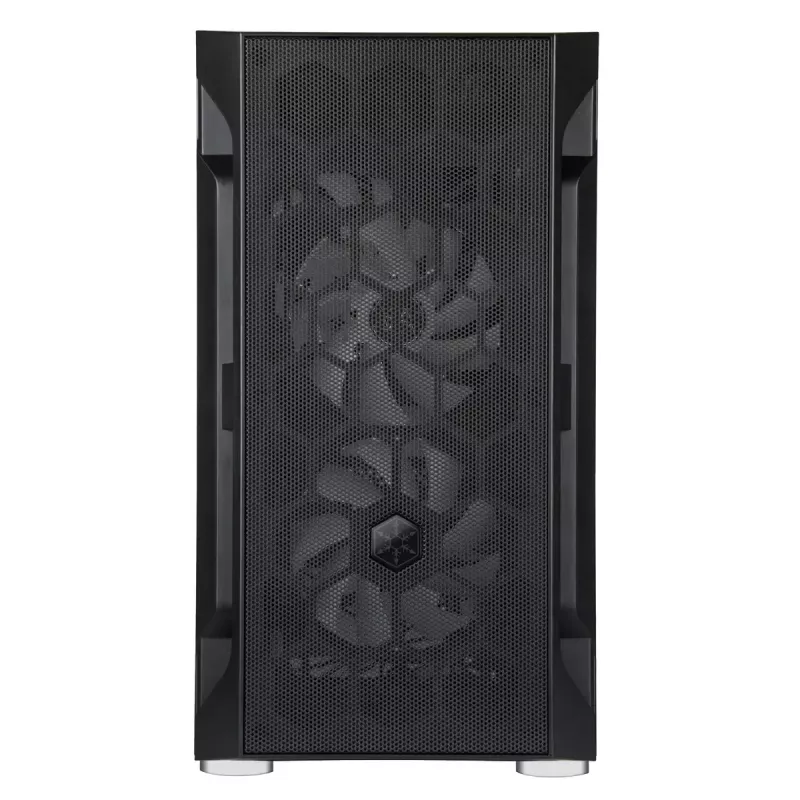 Korpusas Silverstone FARA H1M PRO Micro Tower Juodas