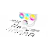 CORSAIR CPU aušintuvas - Icue Link Titan 360 Rx RGB skysčio aušinimo sistema - balta