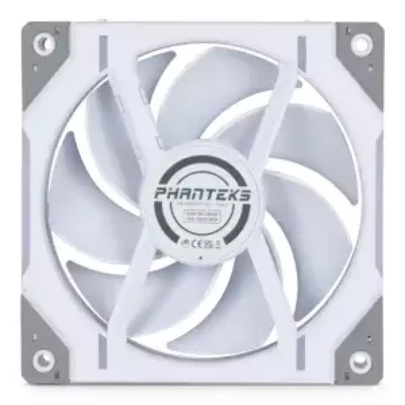 Ventiliatorius Phanteks D30-120 12 cm Baltas 250-2000 RPM Fluid Dynamic Bearing
