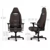 Gaming kėdė noblechairs LEGEND — paminkštinta sėdynė, ruda, 520 mm plotis, 132–142 cm aukštis, 150 kg max