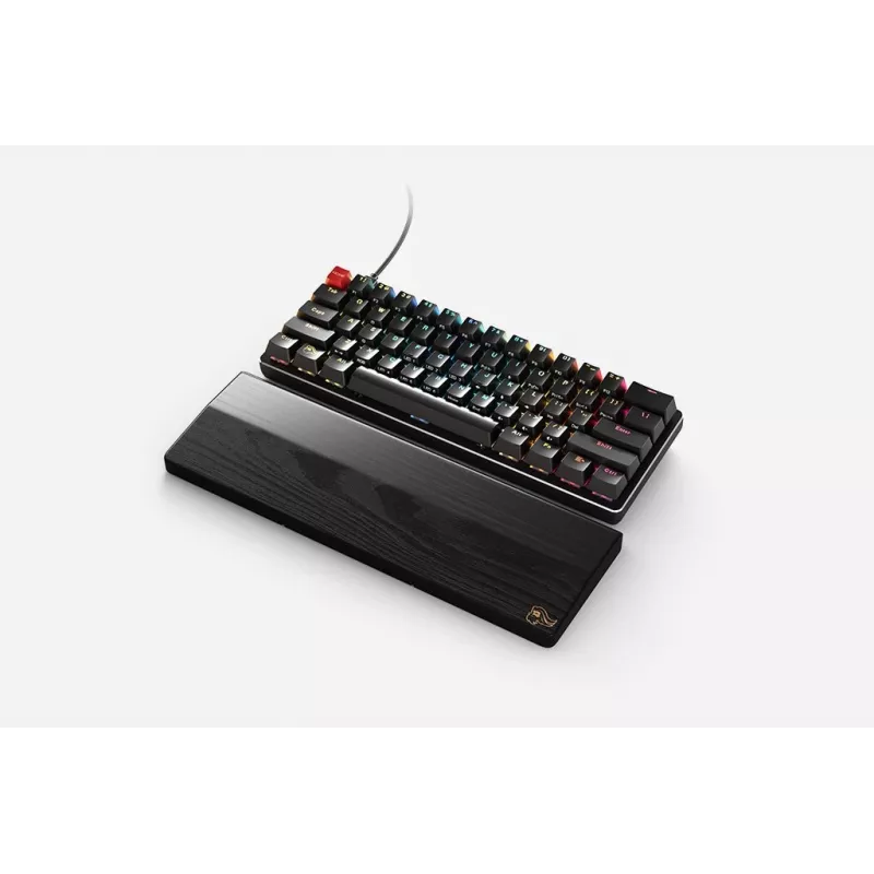 Medinė riešų atrama klaviatūrai Glorious PC Gaming Race GV-75-DARK Juoda