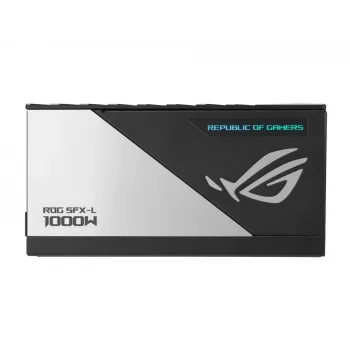 ASUS ROG Loki SFX-L 1000W Platinum maitinimo blokas 24-pin ATX juodas, sidabrinis