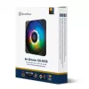 Aušintuvas Silverstone Air Slimmer 120 12 cm Juodas Peršviečiamas