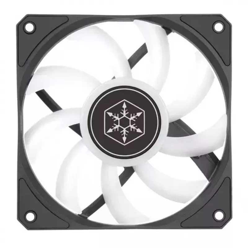 Aušintuvas Silverstone Air Slimmer 120 12 cm Juodas Peršviečiamas