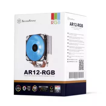 Aušintuvas procesoriui SilverStone AR12 RGB (SST-AR12-RGB)