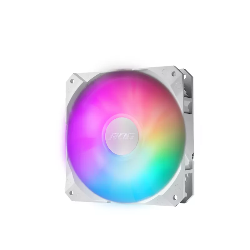 ASUS ROG STRIX LC II 240 ARGB White Edition procesoriaus skysčinis aušintuvas 240 mm, 2x120 mm ventiliatoriai, ARGB, baltas
