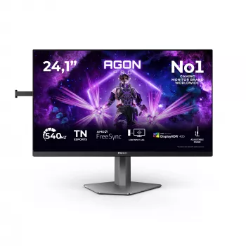 Monitorius AOC AGON PRO AG246FK 61,2 cm (24,1 colio) 1920 x 1080 pikselių Full HD LCD Juodas