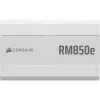 CORSAIR RMe Series RM850e – 850W, pilnai modulinis, mažo triukšmo ATX maitinimo šaltinis (balta spalva)