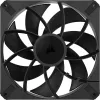 CORSAIR RS140 MAX 140 mm ventiliatorius (vienas) - juodas