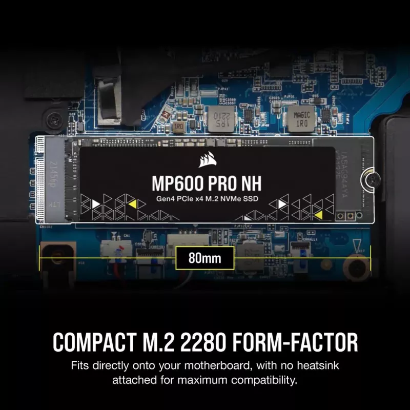 CORSAIR SSD - 4TB - MP600 Pro Nh PCI-E 4.0 x4 NVMe M.2