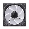 Ventiliatorius Jonsbo FR-505BR 12 cm juodas baltas 800-1800 RPM 47.2 CFM