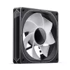 Ventiliatorius Jonsbo FR-505BR 12 cm juodas baltas 800-1800 RPM 47.2 CFM
