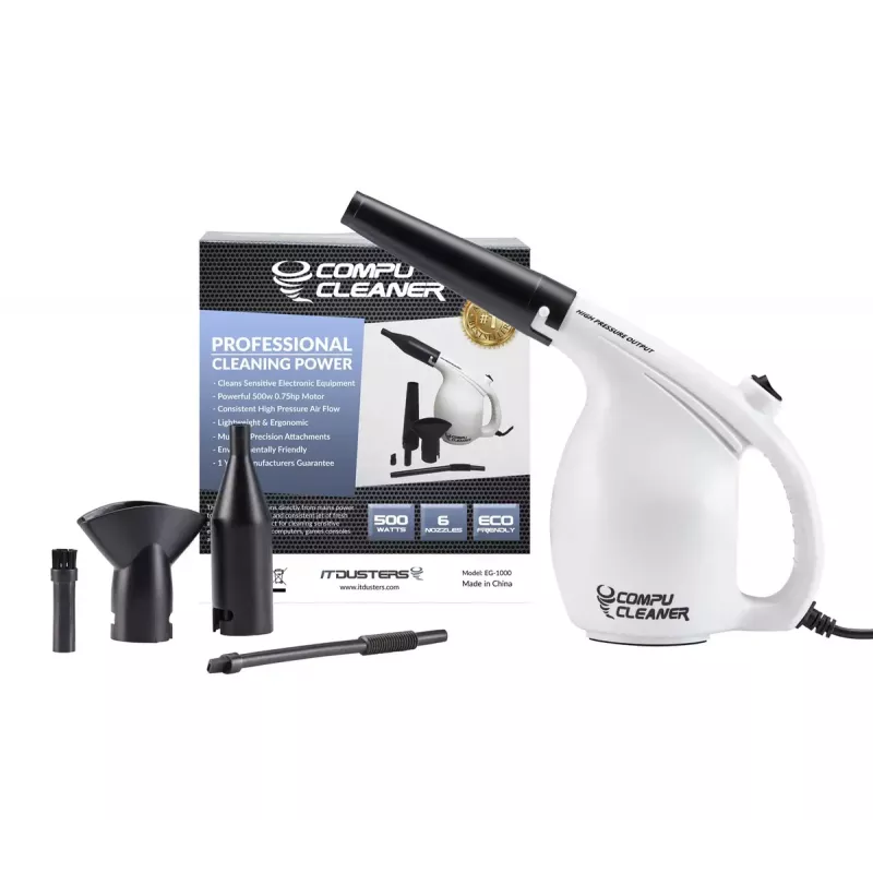 Compu Cleaner IT Dusters EG-1000 500 W juodas baltas 240 V