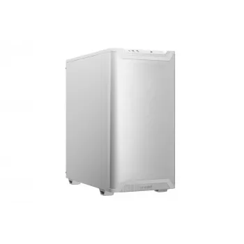 Korpusas be quiet! PURE BASE 501 Airflow Midi Tower Baltas — ATX, 3×140mm priekyje, 1×140mm gale, 5×2,5 colio, 2×3,5 colio, USB‑C, PWM palaikymas