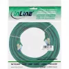 InLine Patch Laidas S/FTP PiMF Cat.6A halogen-free 500MHz žalias 10m