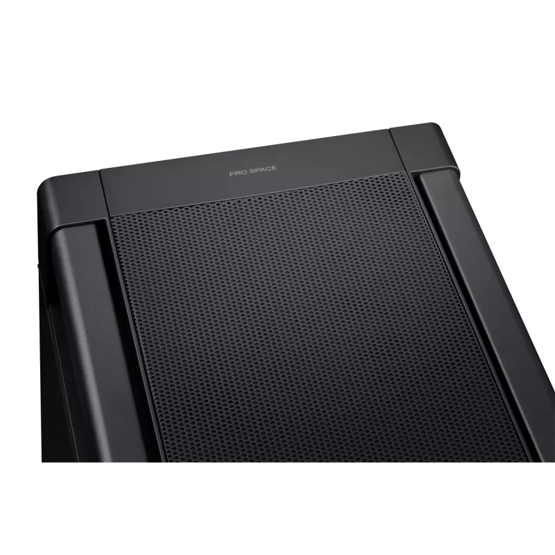 PC korpusas ASUS ProArt PA602 Midi Tower Juodas — ATX/EATX, grūdintas stiklas, 2x200mm priekiniai ventiliatoriai, 360mm viršutinis radiatorius, GPU iki 450mm
