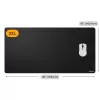 Pelės kilimėlis Glorious Gaming Glorious Mouse Pad 2 XXL susiūtas juodas