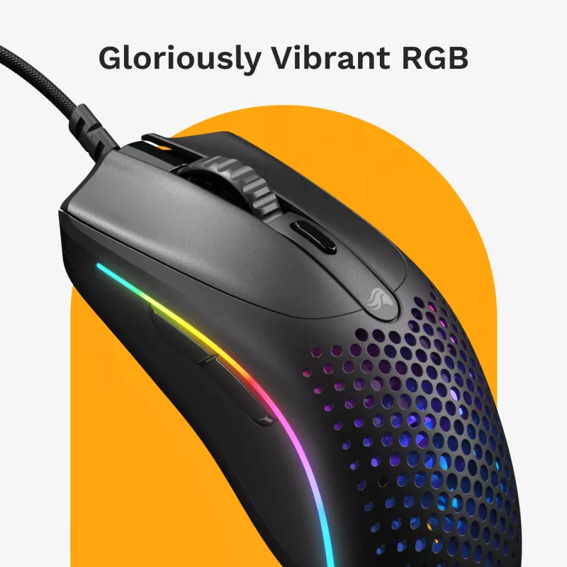 Gaming pelė Glorious Gaming Model O 2 Mini RGB Juoda