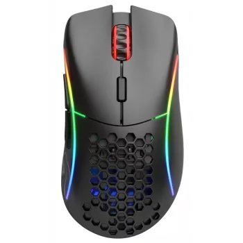 Glorious Gaming Glorious Model D Wireless - Matte Black, dešinės rankos, belaidis RF, 19000 DPI, juoda