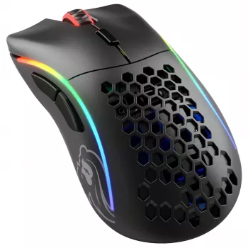 Glorious Gaming Glorious Model D Wireless - Matte Black, dešinės rankos, belaidis RF, 19000 DPI, juoda
