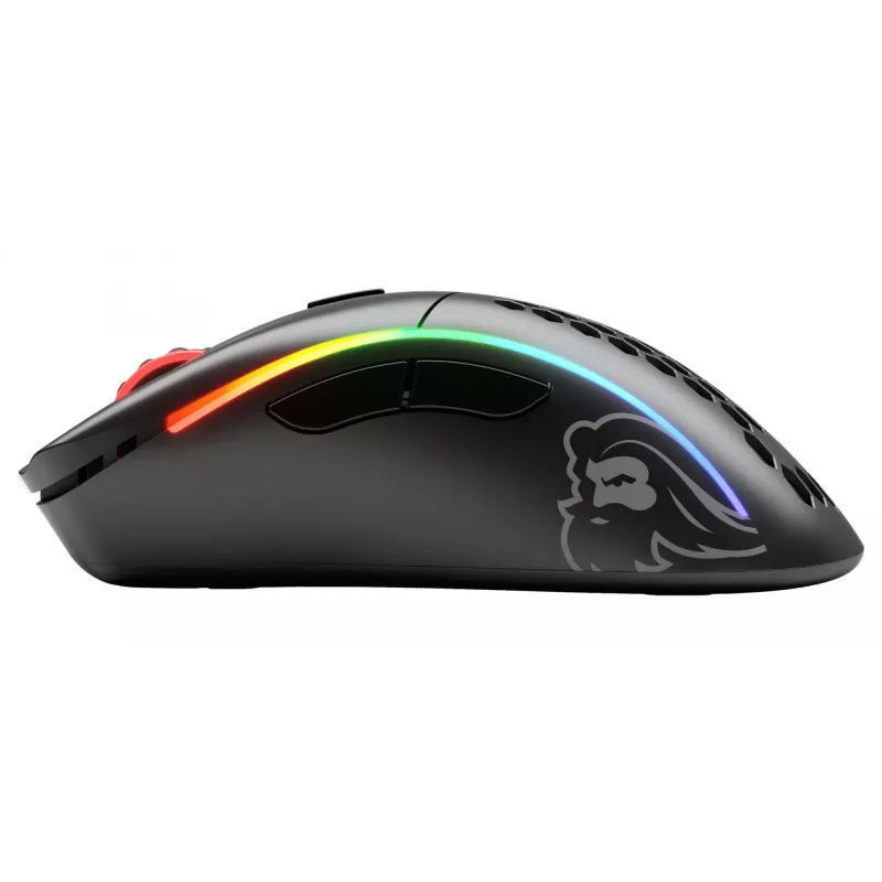 Glorious Gaming Glorious Model D Wireless - Matte Black, dešinės rankos, belaidis RF, 19000 DPI, juoda