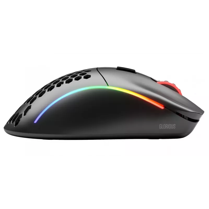 Glorious Gaming Glorious Model D Wireless - Matte Black, dešinės rankos, belaidis RF, 19000 DPI, juoda