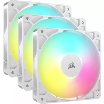 Ventiliatorius Corsair RS120 ARGB 12 cm Baltas 420-2100 RPM 3 vnt.