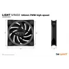 be quiet! Light Wings 120mm ARGB PWM High Speed ventiliatorius juodas