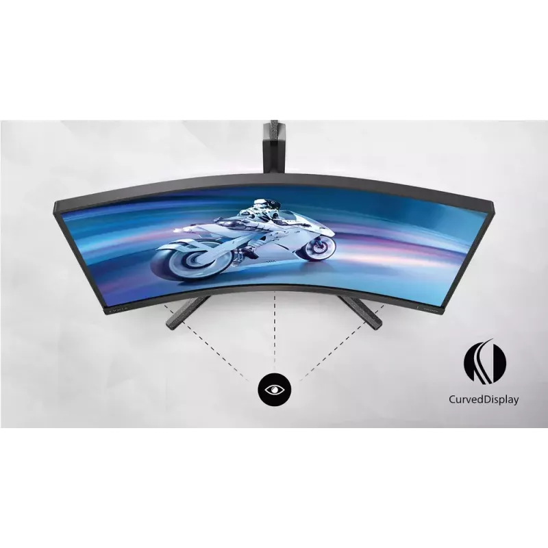 Philips Evnia 5000 32M2C5500W/00 monitorius 80 cm (31,5 colio) 2560 x 1440 pikselių QHD LCD juodas