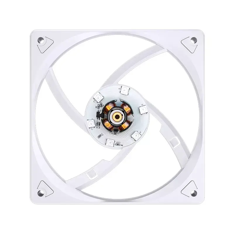 Ventiliatorius Jonsbo CR-3000 ARGB White 12 cm 600-1500 RPM hidraulinis