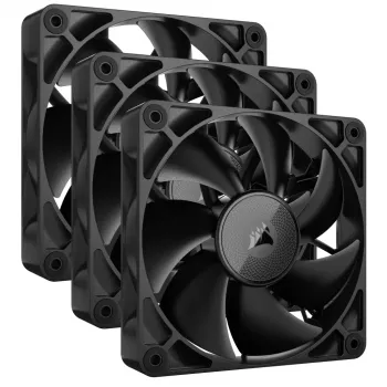 CORSAIR iCUE LINK RX120 120mm ventiliatoriaus rinkinys (3 vnt.)