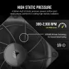 CORSAIR iCUE LINK RX120 120mm ventiliatoriaus rinkinys (3 vnt.)
