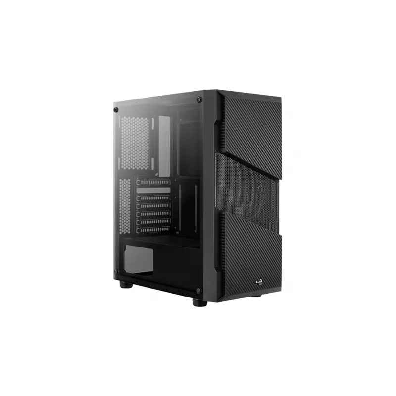 Aerocool Menace Saturn FRGB Midi Tower Juodas