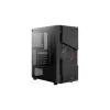 Aerocool Menace Saturn FRGB Midi Tower Juodas